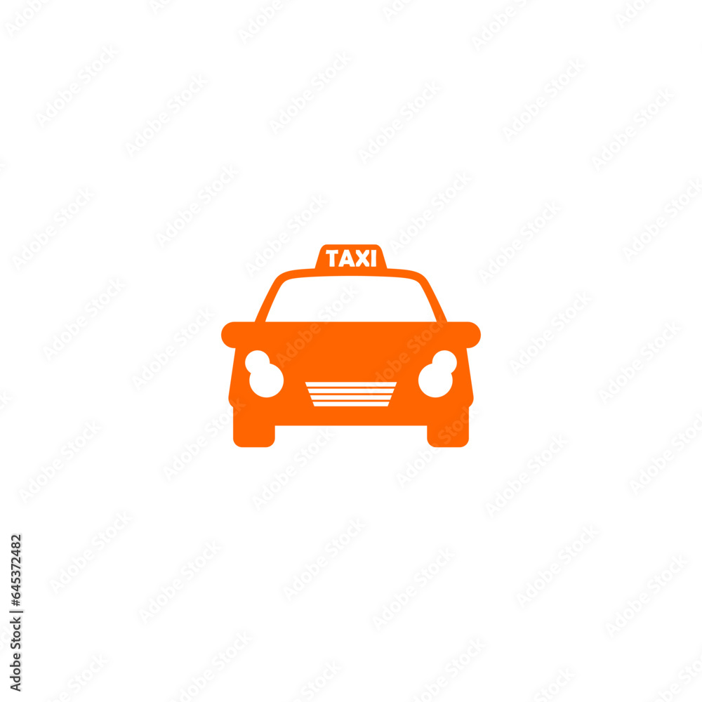 Taxi car icon. Taxi car icon for web design isolated on white background Taxi car icon. Taxi car icon for web design isolated on white background