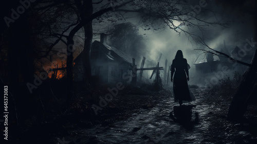 Wallpaper horror fantasy fear halloween © Lucia