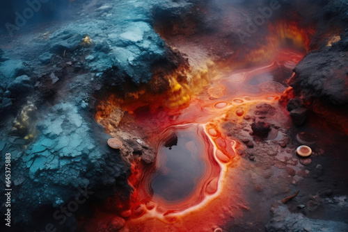 Colorful Chemistry: A Microscopic Look at Geothermal Springs