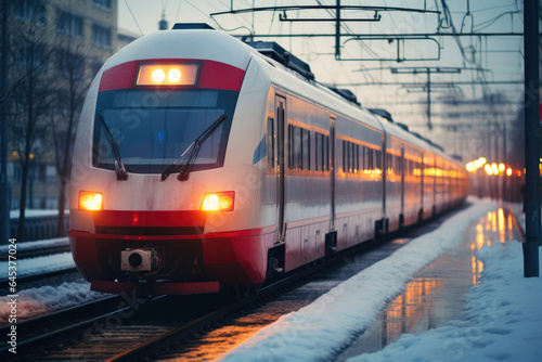 Snowy Urban Rail Transport