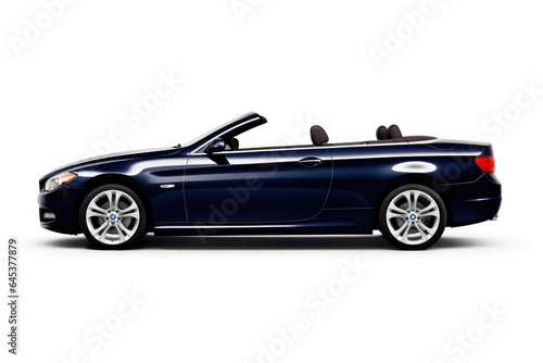 Modern Convertible on a Blank White Canvas © AIproduction
