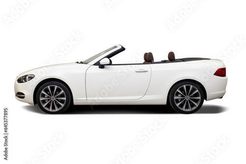 Luxury Convertible Vehicle in Studio Isolation © AIproduction