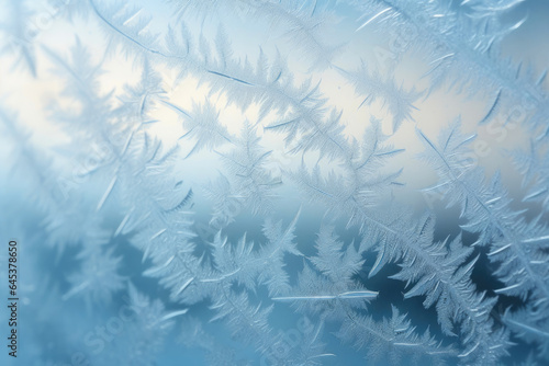 Winter's Frozen Canvas: Nature's Delicate Artistry