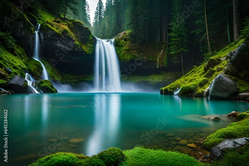 waterfall in the forest