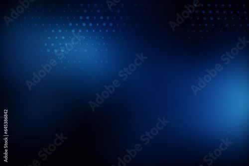 A dark blue background with scattered dots