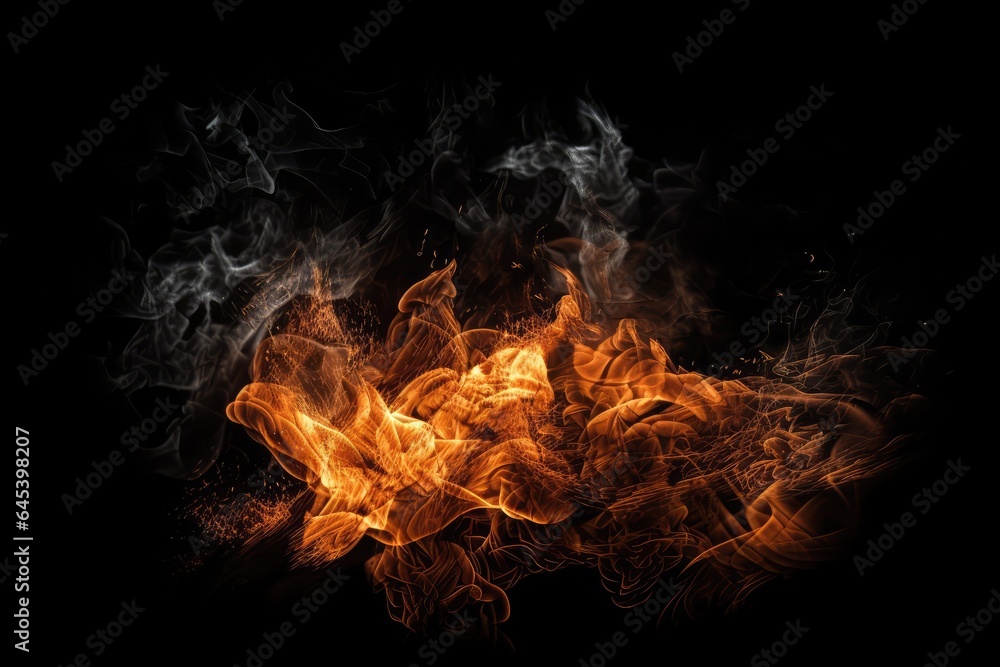 abstract and burning fiery ignition texture background with vfx effect generative ai abstract and burning fiery ignition texture background with vfx effect generative ai