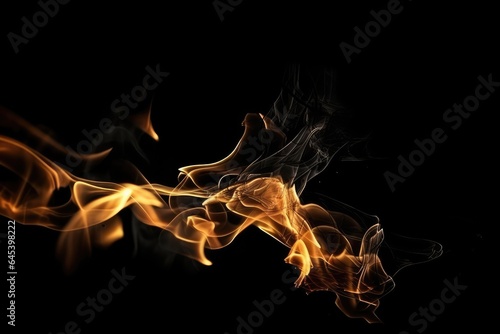 abstract fire flame ignite texture with special effects generative ai © Align