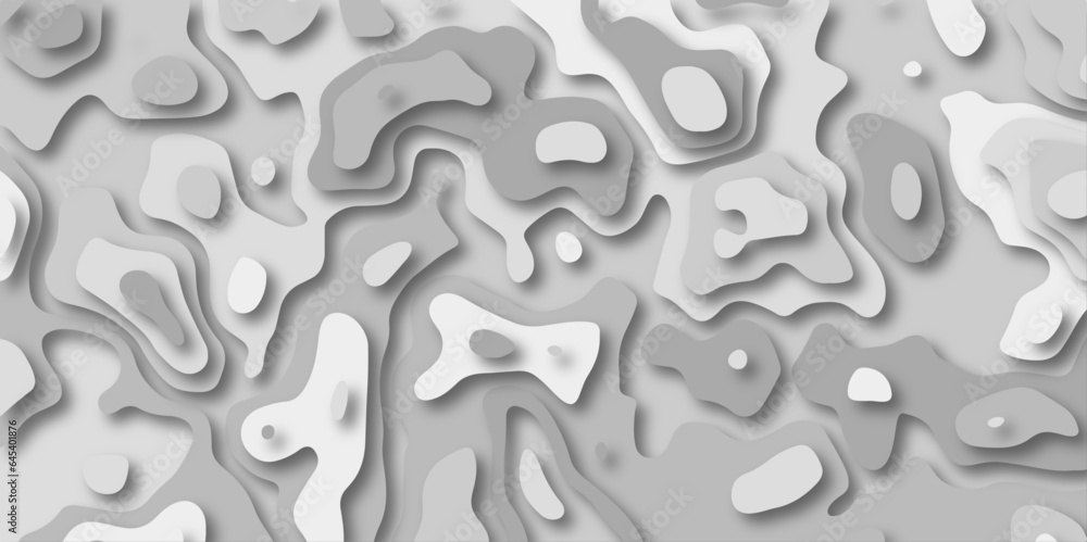 Paper cut 3d render topography abstract ,beautiful color palette colors, waves and layers, flat fiber structures, holes, macro texture digital art ,background for desktop, vector illustration Paper cut 3d render topography abstract ,beautiful color palette colors, waves and layers, flat fiber structures, holes, macro texture digital art ,background for desktop, vector illustration
