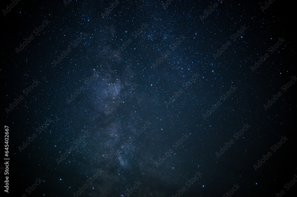 starry sky night photo of stars