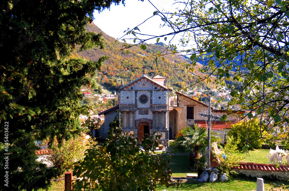 Bienno one of the most beautiful villages in Italy.