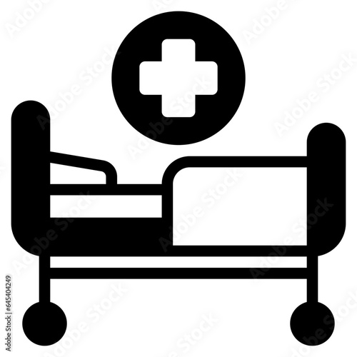 Patient Bed Icon