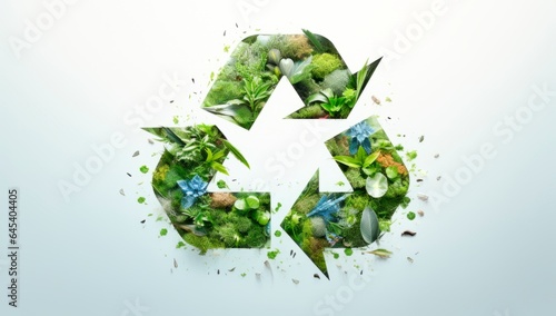 ecycling symbol by the recycling concept logo,ecology, conservation, environmentalism, nature