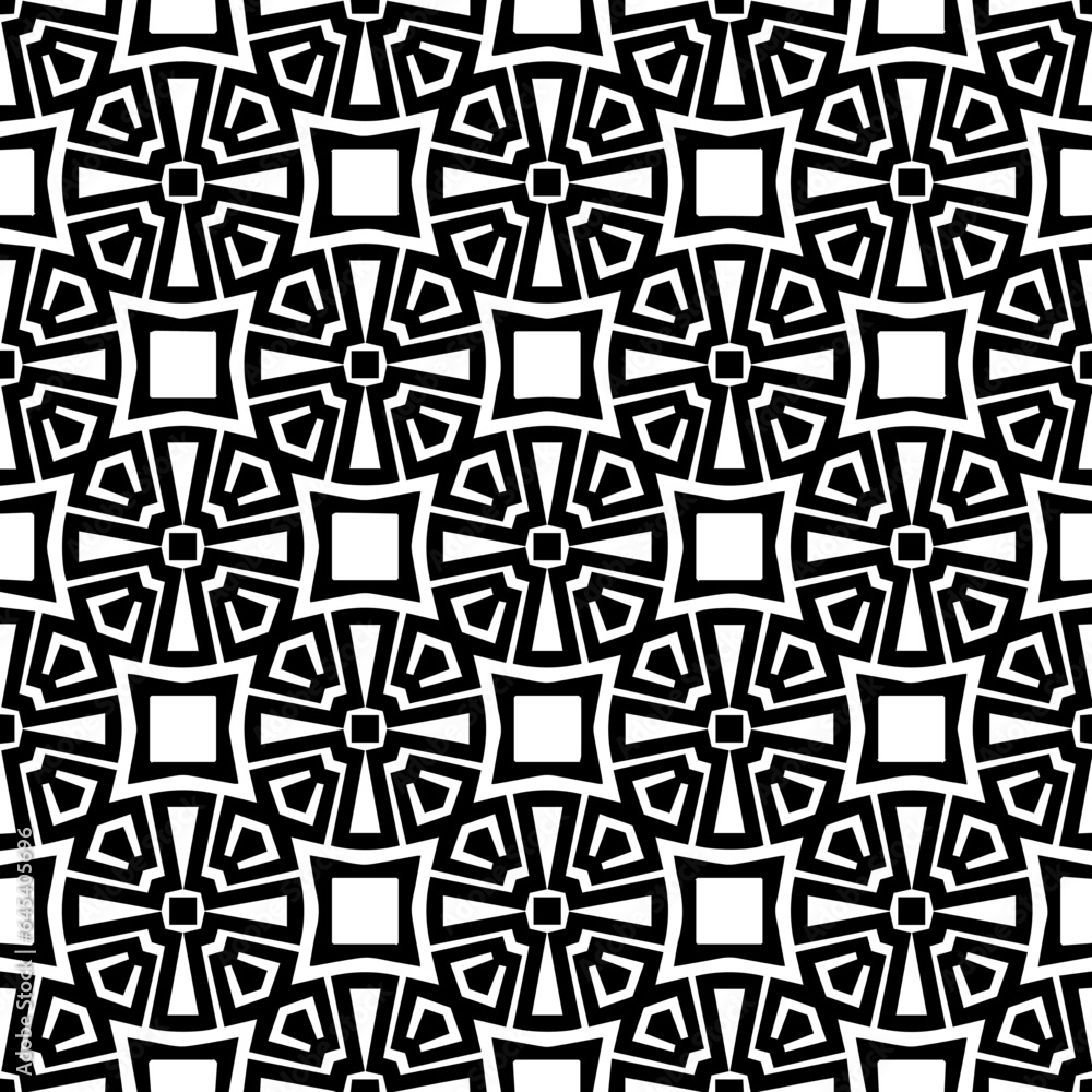 White background with black pattern. Seamless texture for fashion, textile design, on wall paper, wrapping paper, fabrics and home decor. Simple repeat pattern. White background with black pattern. Seamless texture for fashion, textile design, on wall paper, wrapping paper, fabrics and home decor. Simple repeat pattern.