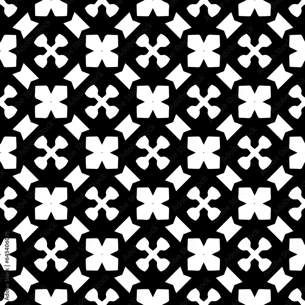 White background with black pattern. Seamless texture for fashion, textile design, on wall paper, wrapping paper, fabrics and home decor. Simple repeat pattern. White background with black pattern. Seamless texture for fashion, textile design, on wall paper, wrapping paper, fabrics and home decor. Simple repeat pattern.