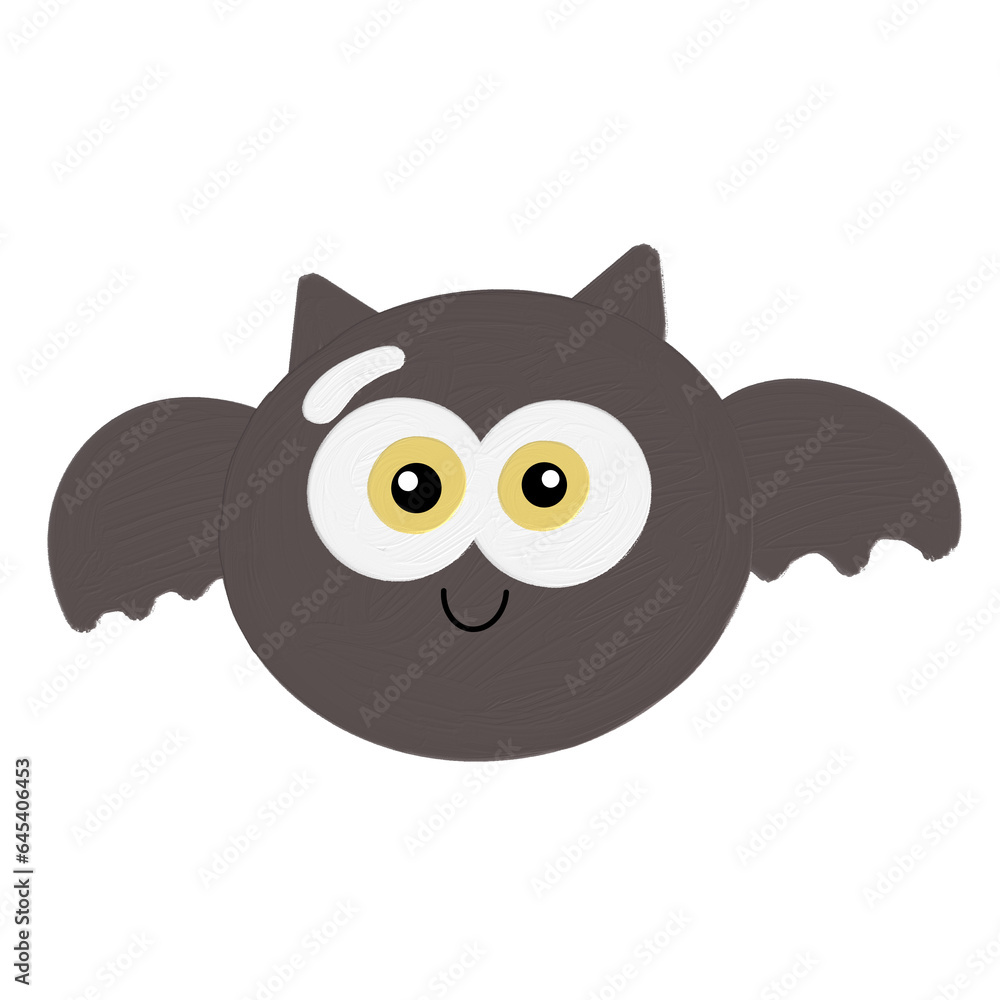 owl on a white background