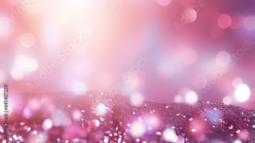  a blurry photo of a pink background with small bubbles. generative ai