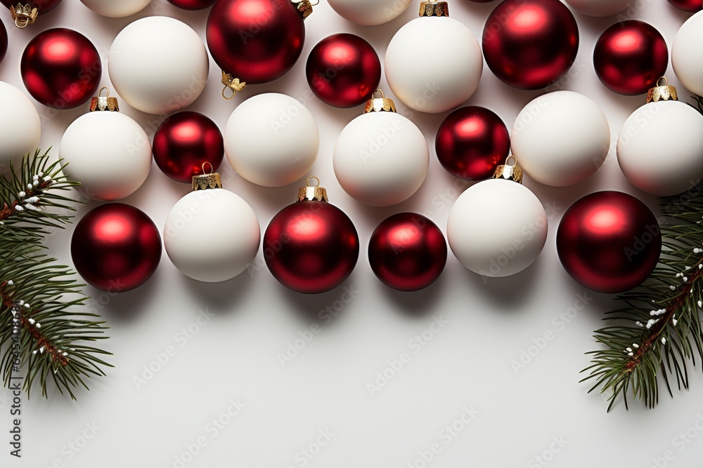Christmas decoration banner with blank space Christmas decoration banner with blank space