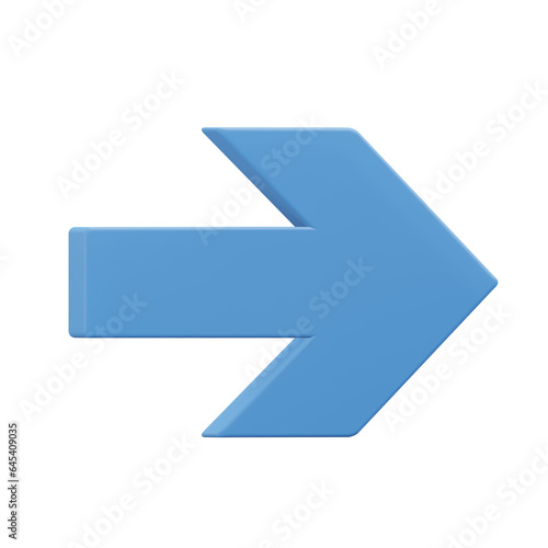 Free Download Arrow, 3d icon illustration with transparent background  - GFXLoad