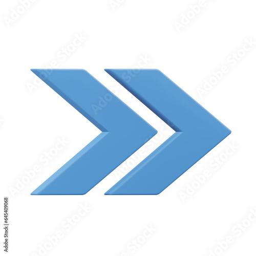Free Download Arrow, 3d icon illustration with transparent background  - GFXLoad