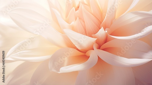  a close up of a flower with a blurry background.  generative ai © Shanti