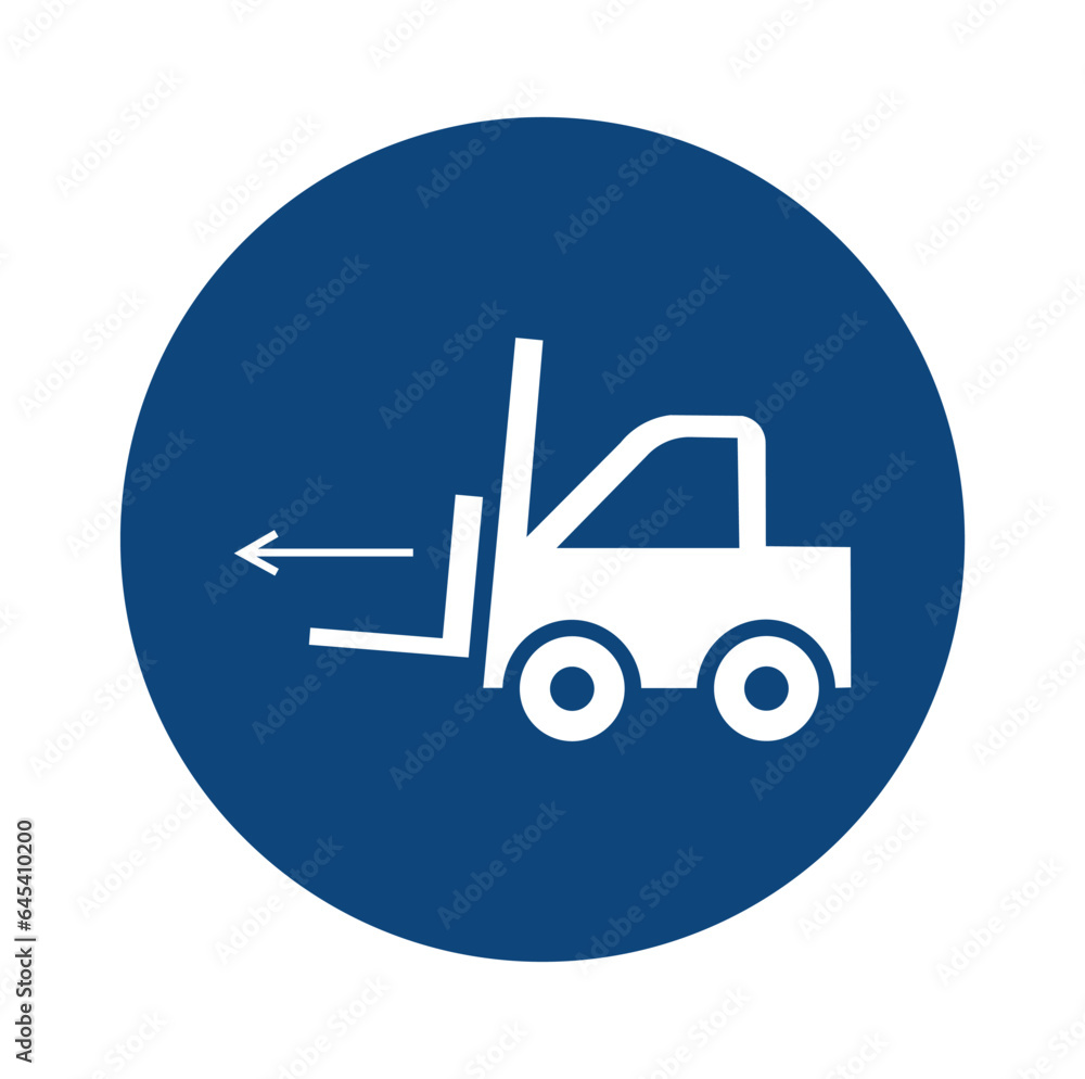 Forklift Point Symbol
