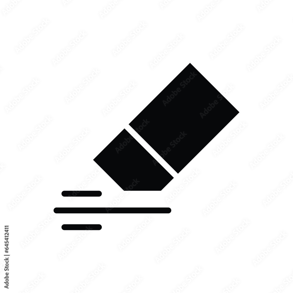 eraser icon design, illustration design eraser icon design, illustration design