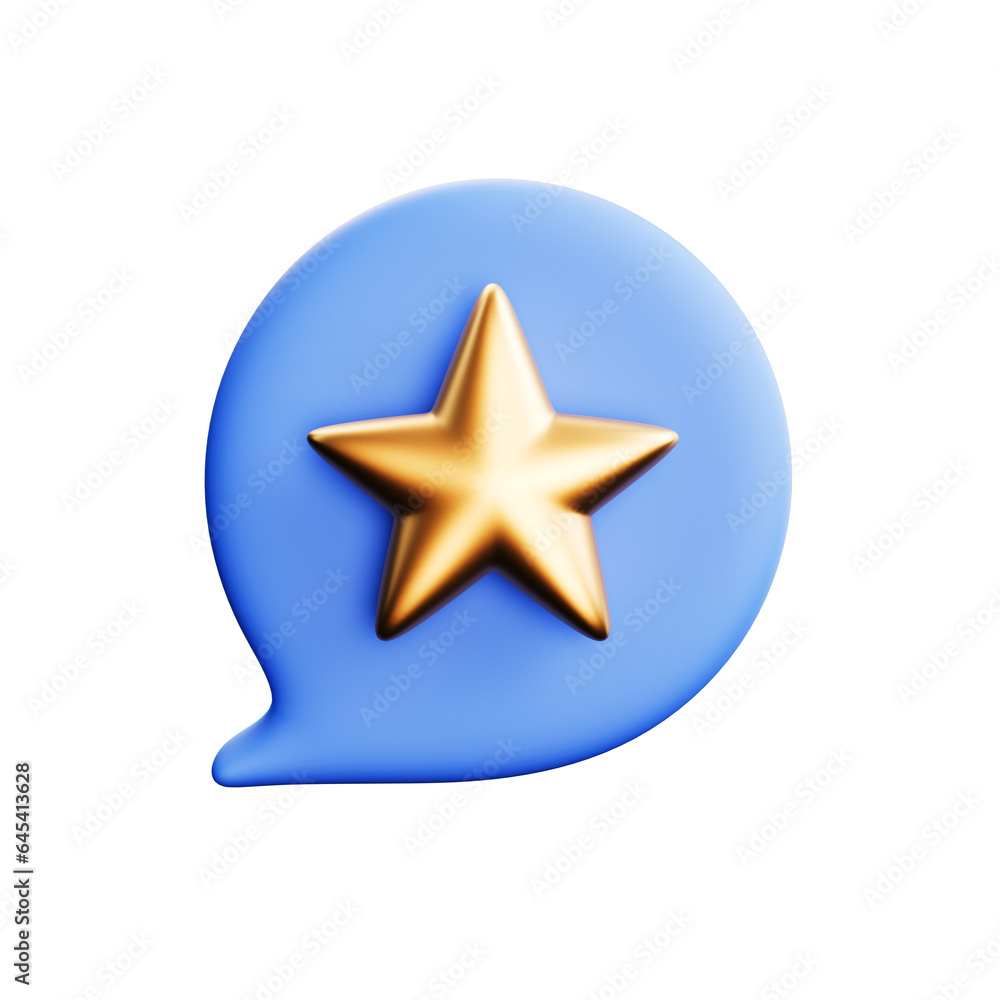 Golden best star rating 3d icon design element isolated on white background rank symbol for success evaluation or satisfaction product quality sign. 3D Illustration Golden best star rating 3d icon design element isolated on white background rank symbol for success evaluation or satisfaction product quality sign. 3D Illustration