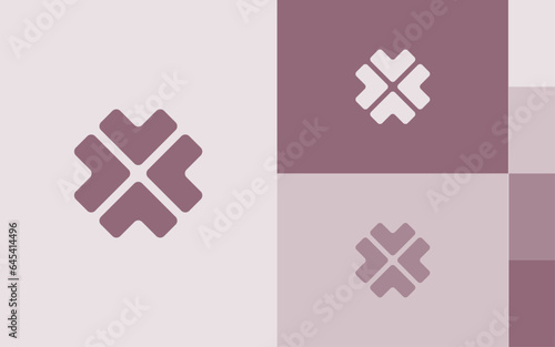 logos and brand  with a color palette  for brand identity