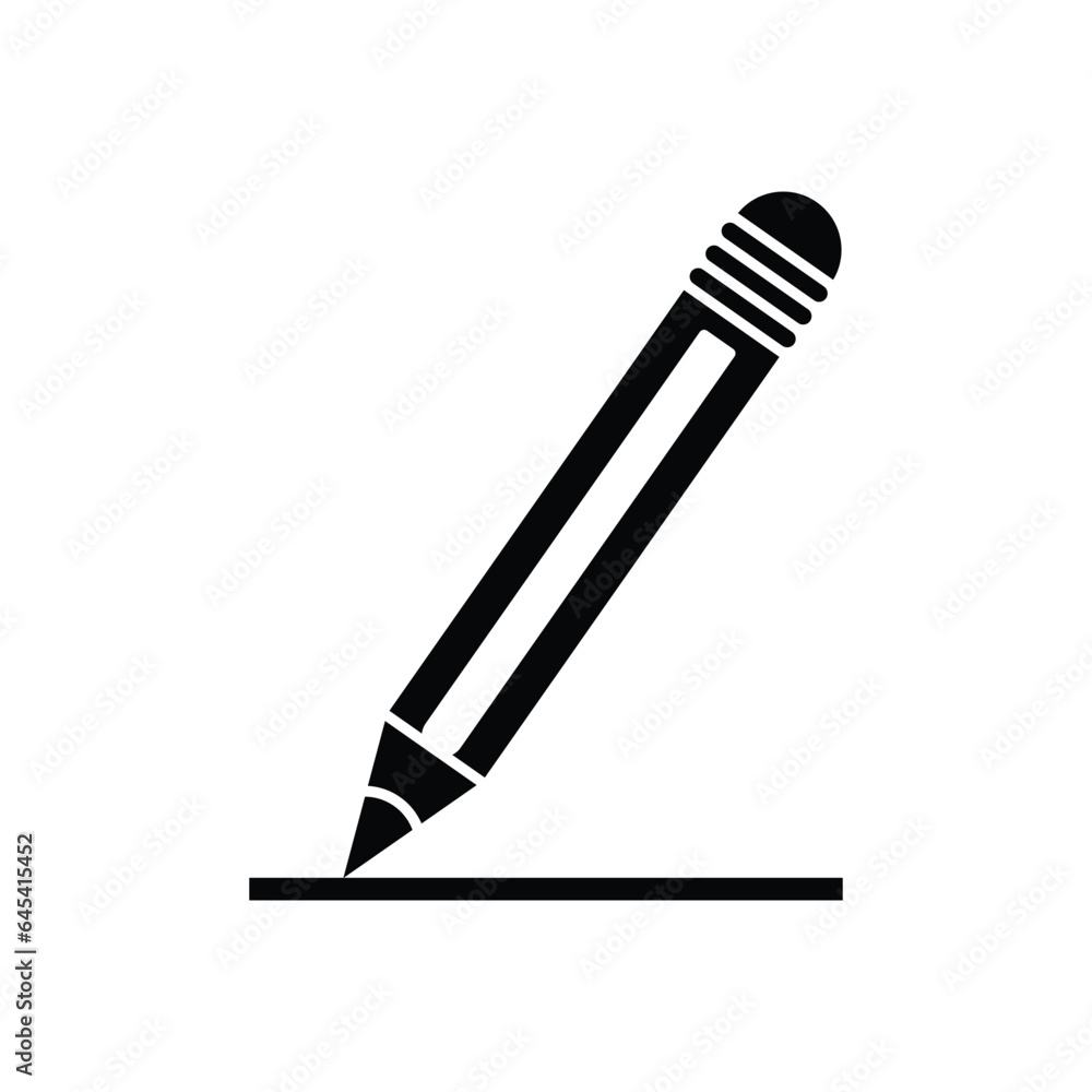 pencil icon design, illustration design pencil icon design, illustration design
