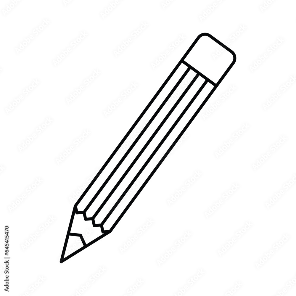 pencil icon design, illustration design pencil icon design, illustration design