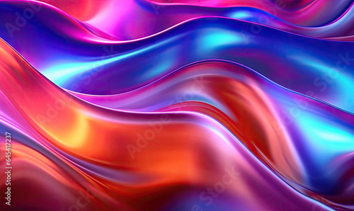 Abstract liquid wave wallpaper