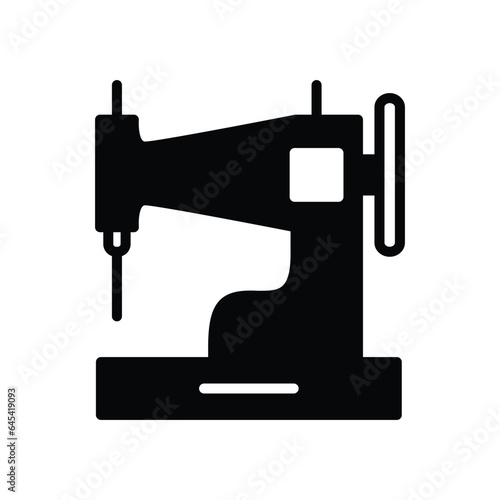 sewing machine icon design, illustration design