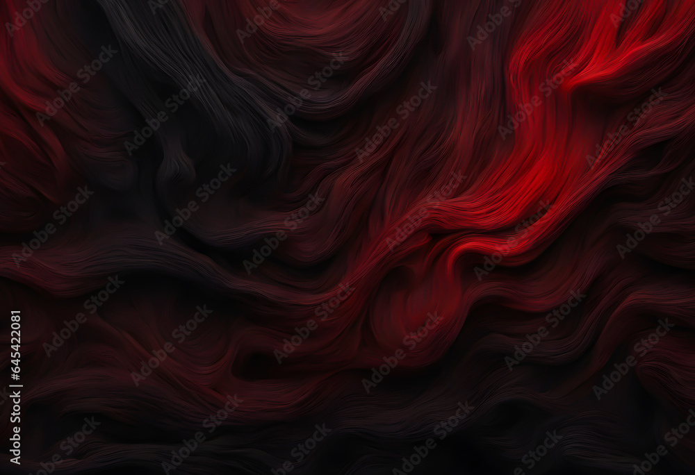 Obraz premium Abstract Black and red gradient background.