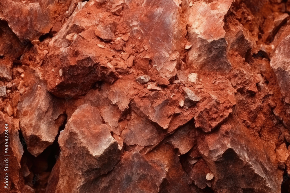 Bauxite: A Captivating Background Texture Showcasing the Rustic Elegance and Earth's Richness in a Beautifully Unique Sedimentary Stone Formation'