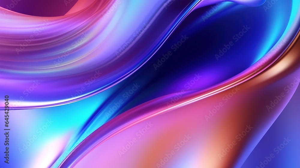 Cool Blurred Wave Background. Generative AI Cool Blurred Wave Background. Generative AI