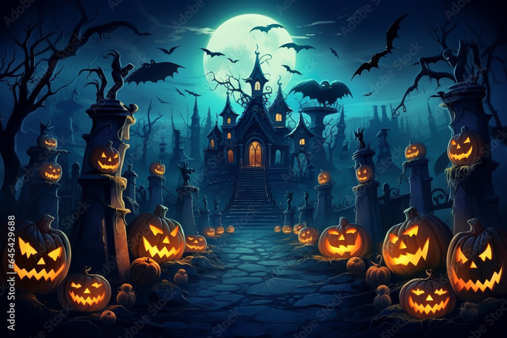 Haunted Halloween Castle