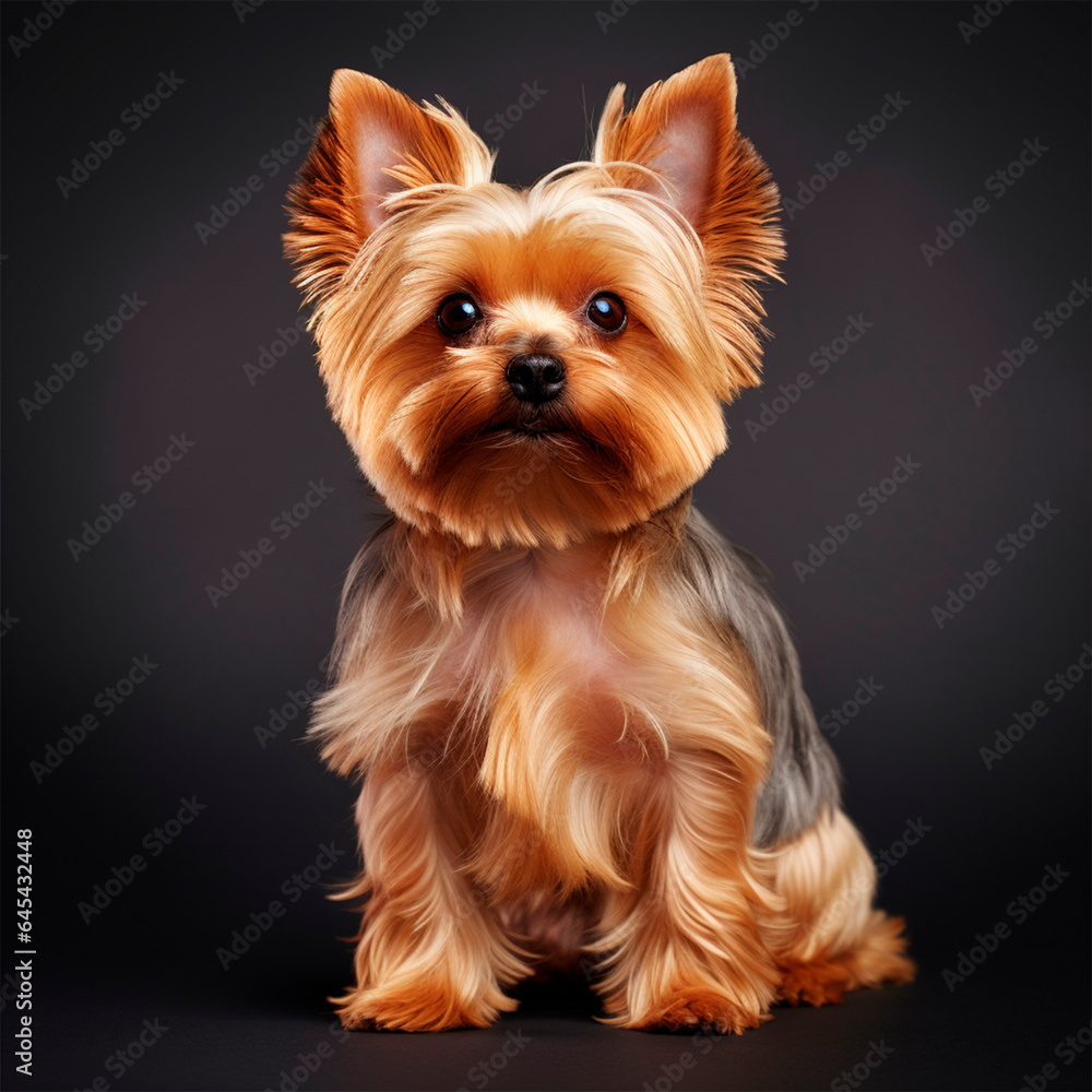 photo of golden-haired dog looking forward photo of golden-haired dog looking forward