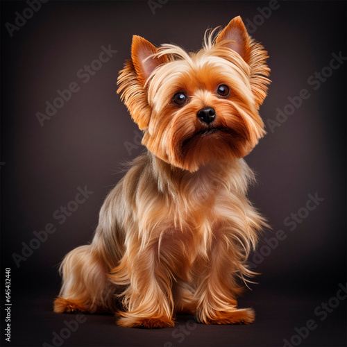 golden haired yorkshite dog photo © PSCREATIVE