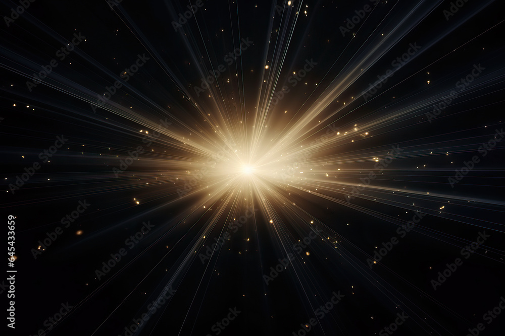 Naklejka premium abstract star background