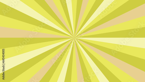 サンバースト　放射線　背景　黄色