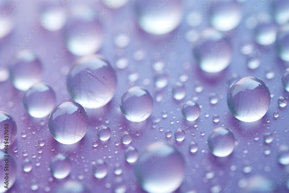 Glassy smooth water bubble droplets of various sizes reflecting bright illuminating light from behind, spectacular macro texture background image - generative AI Glassy smooth water bubble droplets of various sizes reflecting bright illuminating light from behind, spectacular macro texture background image - generative AI