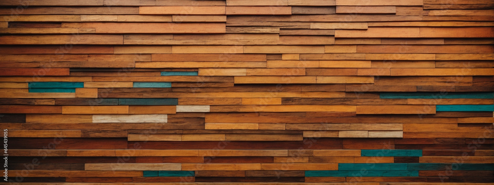 Abstract Aged Wood Architecture Texture: Colorful Block Stacks on the Wall, Ideal Background for Art and Design Projects. Abstract Aged Wood Architecture Texture: Colorful Block Stacks on the Wall, Ideal Background for Art and Design Projects.
