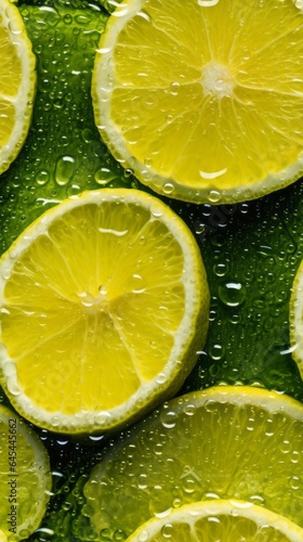 Seamless Lemon Background 