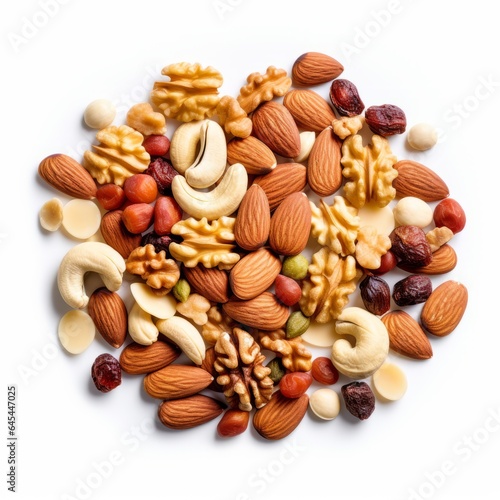 Assorted Healthy Nuts and Seeds for Snacking