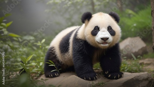 The Chinese Giant Panda Bear Cub