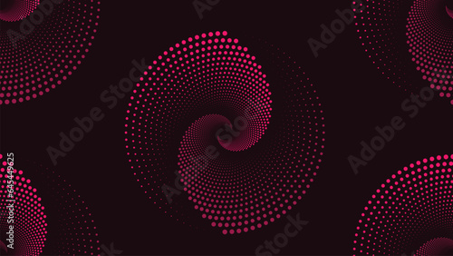 Abstract spiral vortex pink and purple background. This creative background can be used as a wallpaper or banner. 