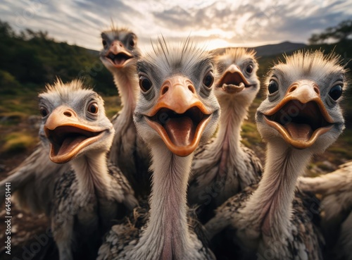 A group of velociraptors © cherezoff