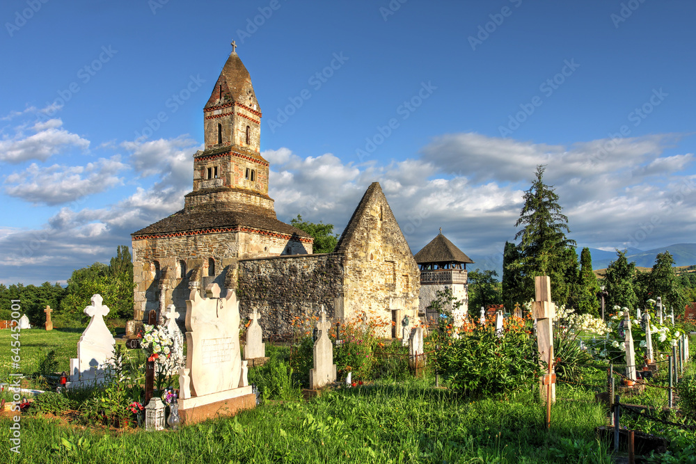 Densus Church, Hunedoara County, Romania
