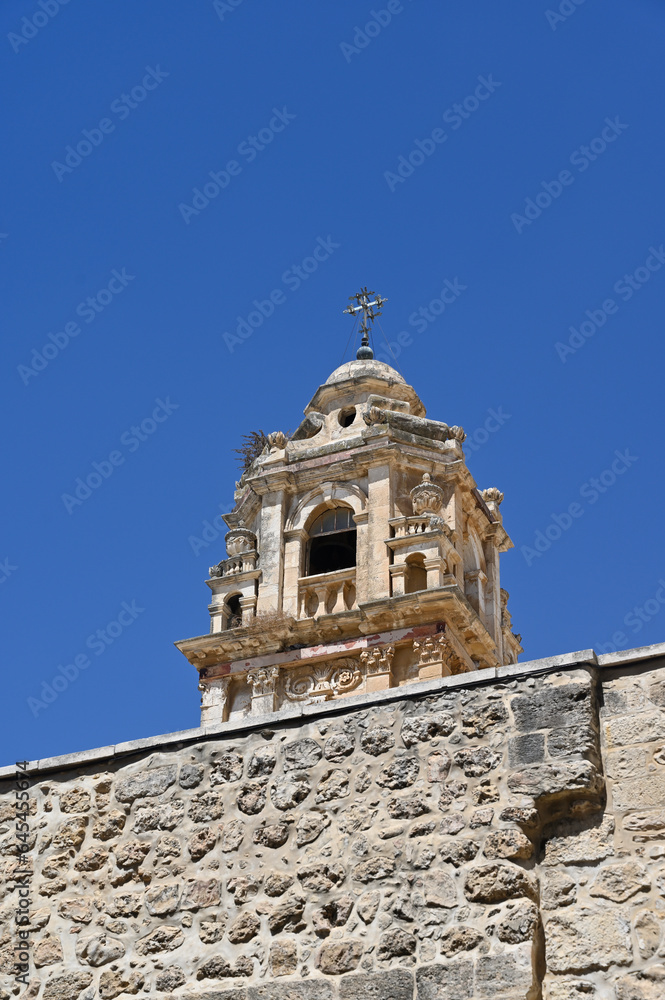 Bell tower of the Church of the Monastery of the Holy Cross