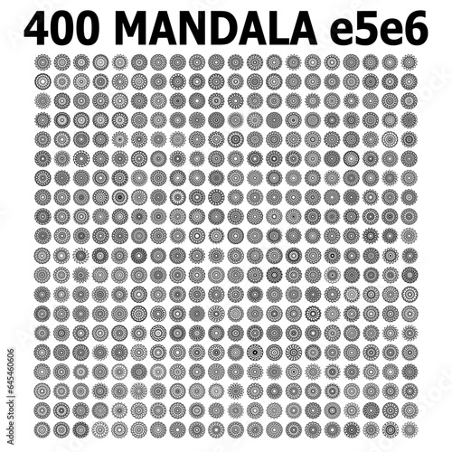 various mandala collections - 400 set yoga pattern